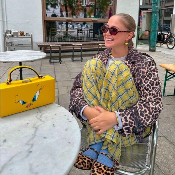 Madewell Brown Wide Legged Checkered Flannels Pants Pockets - Gently Used - Picture 11 of 14